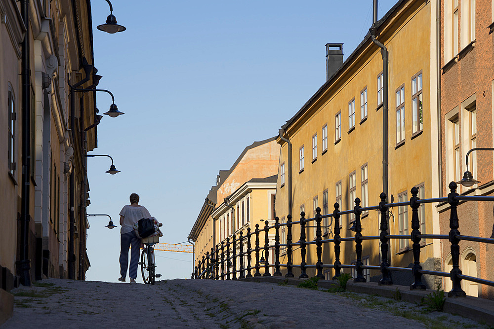 Views of the fashionable Sodermalm district, Stockholm, Sweden, Scandinavia, Europe