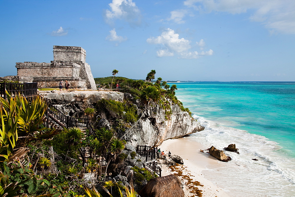 El Castillo at Tulum, Yucatan, Mexico, North America