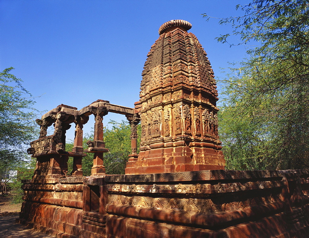 Ruins of an Ancient Surya Temple, Osian, Jodhpur, Rajasthan, India