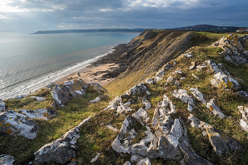 West Cliff, Gower Peninsula, South Wales, United Kingdom, Europe