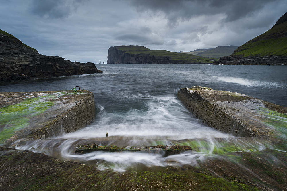 Slipway, Tjornuvik, Streymoy, Faroe Islands, Denmark, Atlantic, Europe