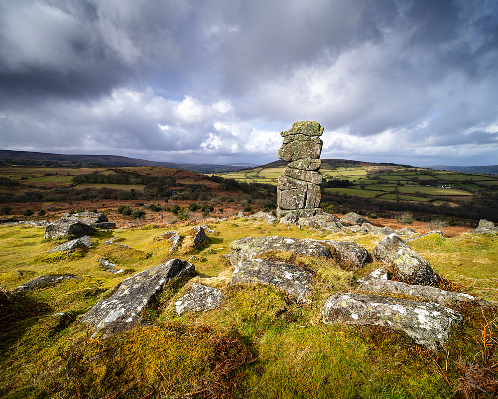 Bowerman's Nose, Dartmoor National Park, Devon, England, United Kingdom, Europe