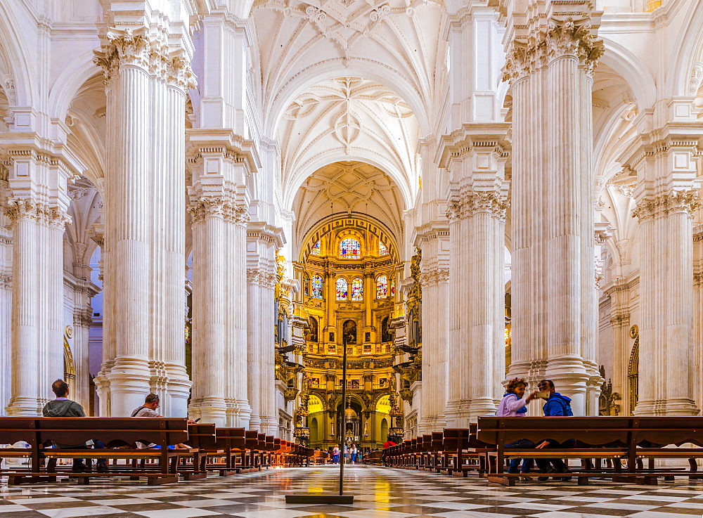 Granada Cathedral, Granada, Andalucia, Spain, Europe