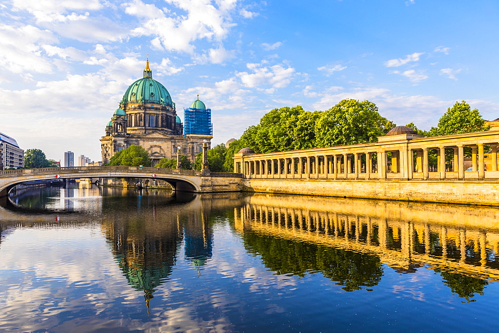 Berlin Cathedral by River Spree in Berlin, Germany, Europe