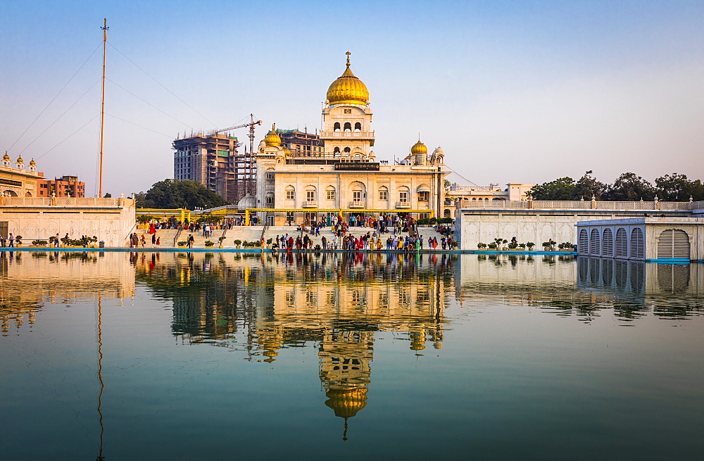 Sri Bangla Sahib Gurdwara (Sikh Temple), New Delhi, India, Asia