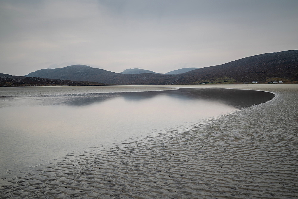 Luskentyre Bay, Dawn, West Harris, Outer Hebrides, Scotland, United Kingdom, Europe