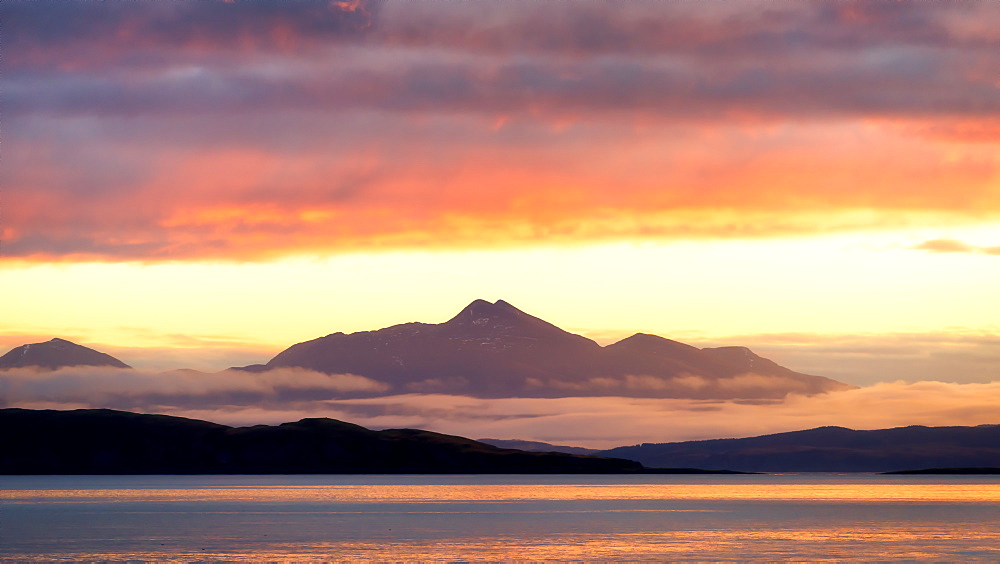 Sunrise in Scotland, United Kingdom, Europe