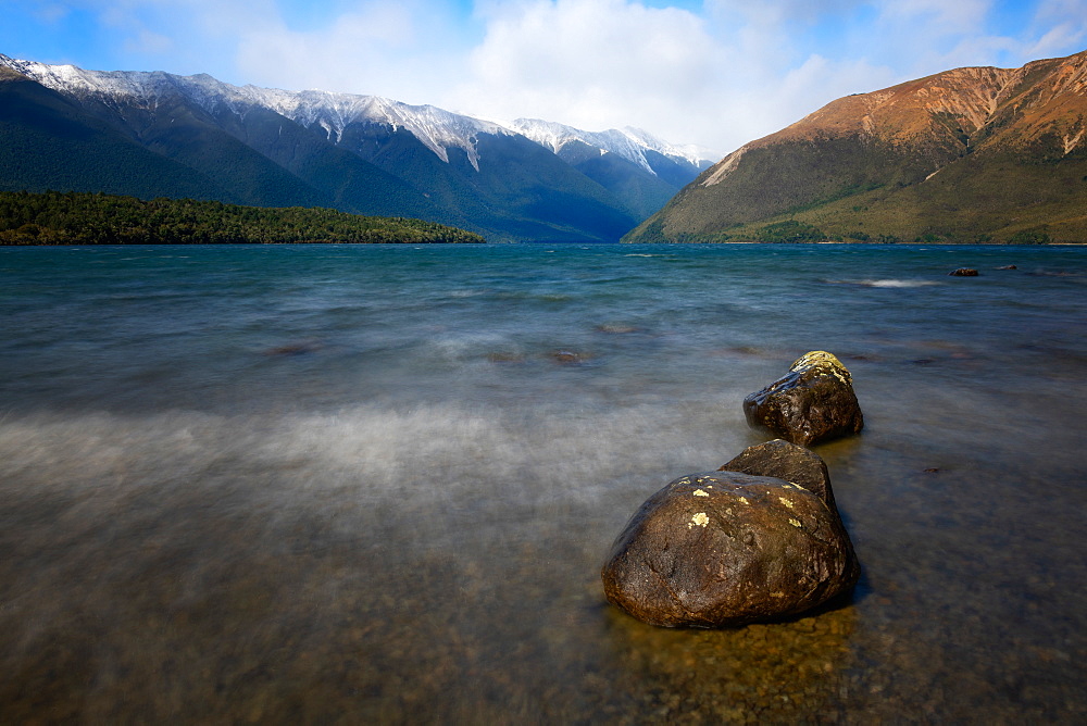 Lake Rotoiti, Nelson Lakes National Park, South Island, New Zealand, Pacific