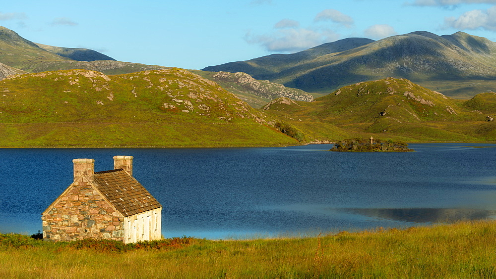 Loch Stack, Achfary, Highland, Scotland, United Kingdom, Europe