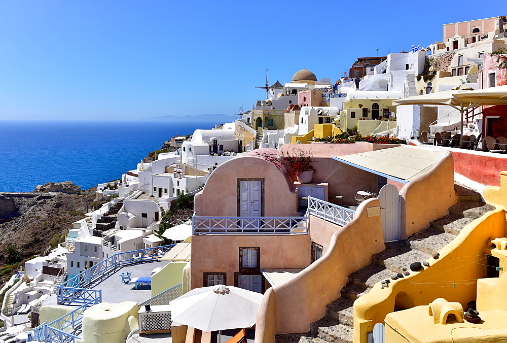 Oia, Santorini, Cyclades, Aegean Islands, Greek Islands, Greece, Europe