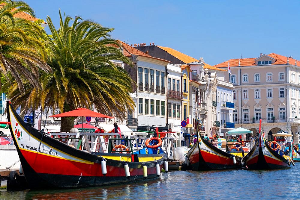 Aveiro boats, the Venice of Portugal, Portugal, Europe