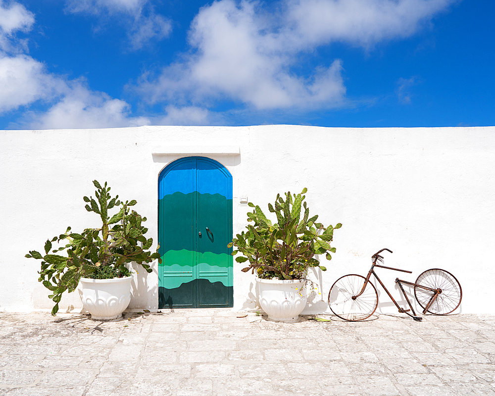 The Old Town of Ostuni, Puglia, Italy, Europe