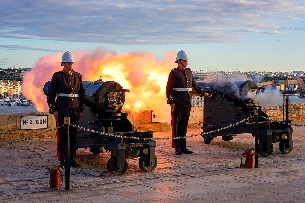 The Saluting Battery, Valletta, Malta