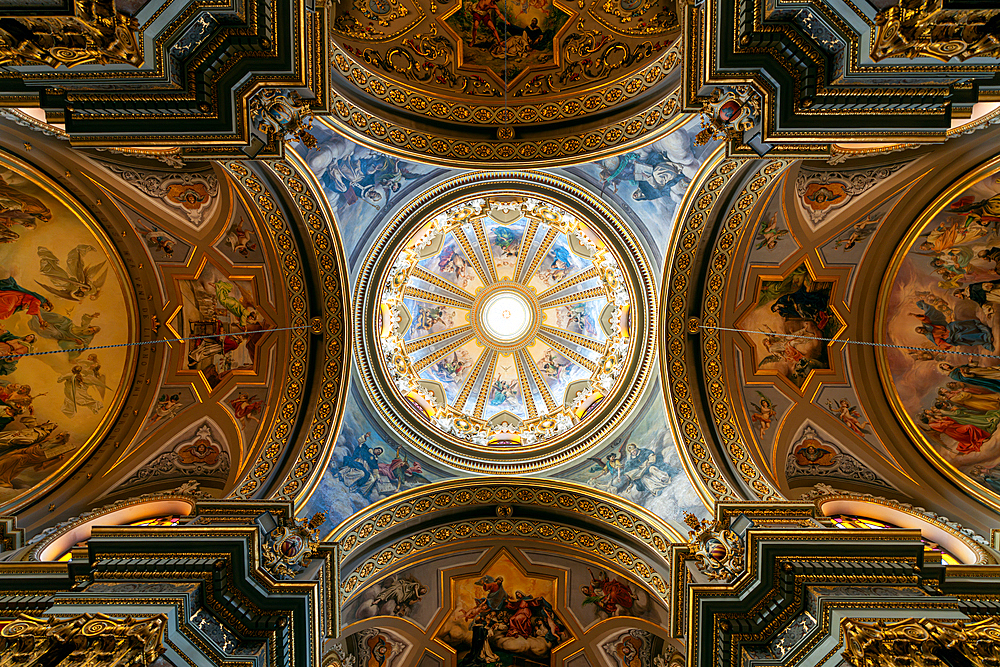 Ceiling of the Basilica of Saint Dominic and Porto Salvo, Valletta, Malta