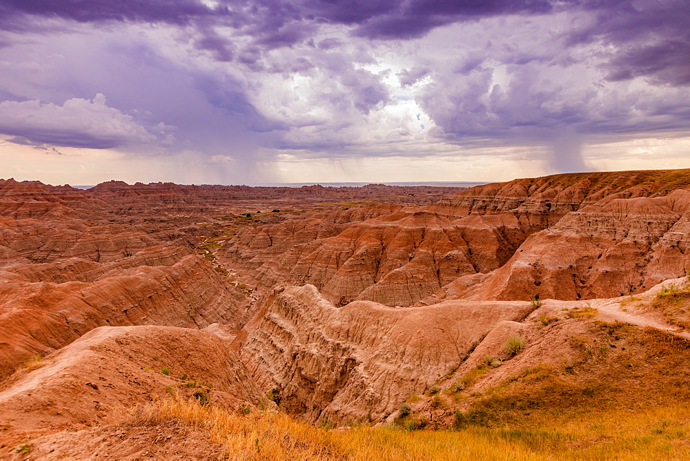 Breathtaking views in the Badlands, South Dakota, United States of America, North America