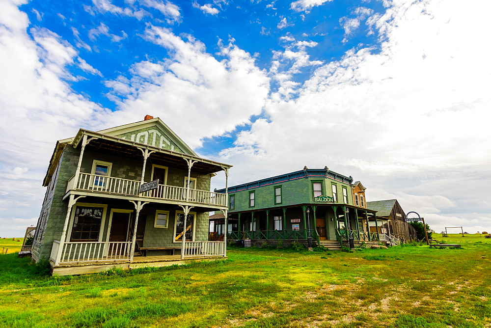 Historic roadside attraction, 1880 Town built to model a functioning town in the 1880s, Midland, South Dakota, United States of America, North America