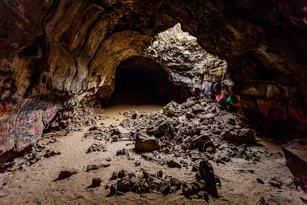 Caves in the Mount Shasta Forest, California, United States of America, North America