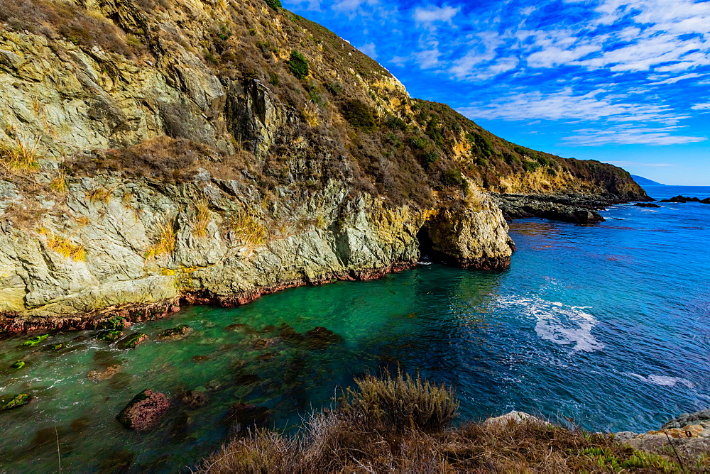 The beautiful hidden gem of Partington Cove off Highway 1, Big Sur, California, United States of America, North America