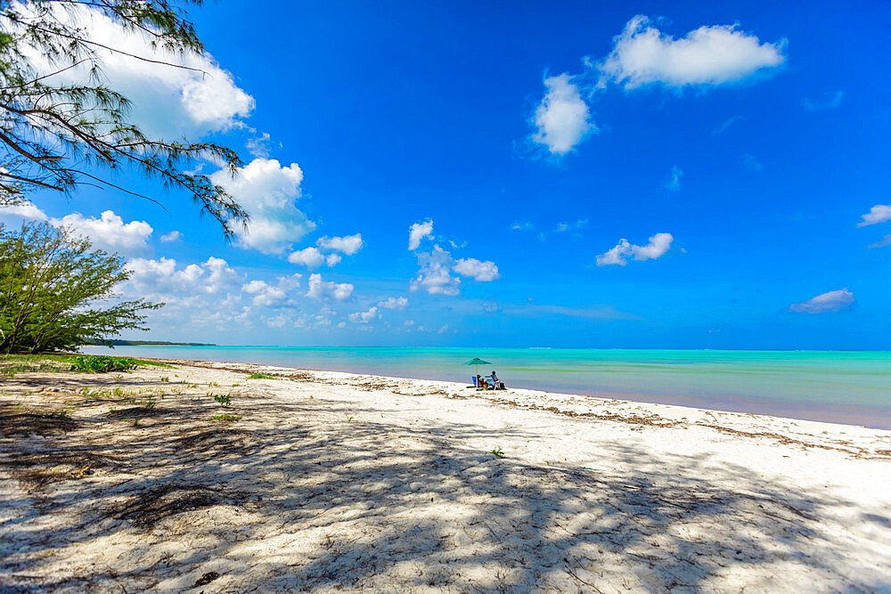 People enjoying Horse Stable Beach, North Caicos, Turks and Caicos Islands, Atlantic, Central America