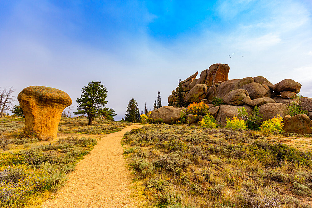 Curt Gowdy State Park nature landscapes, Wyoming, United States of America, North America