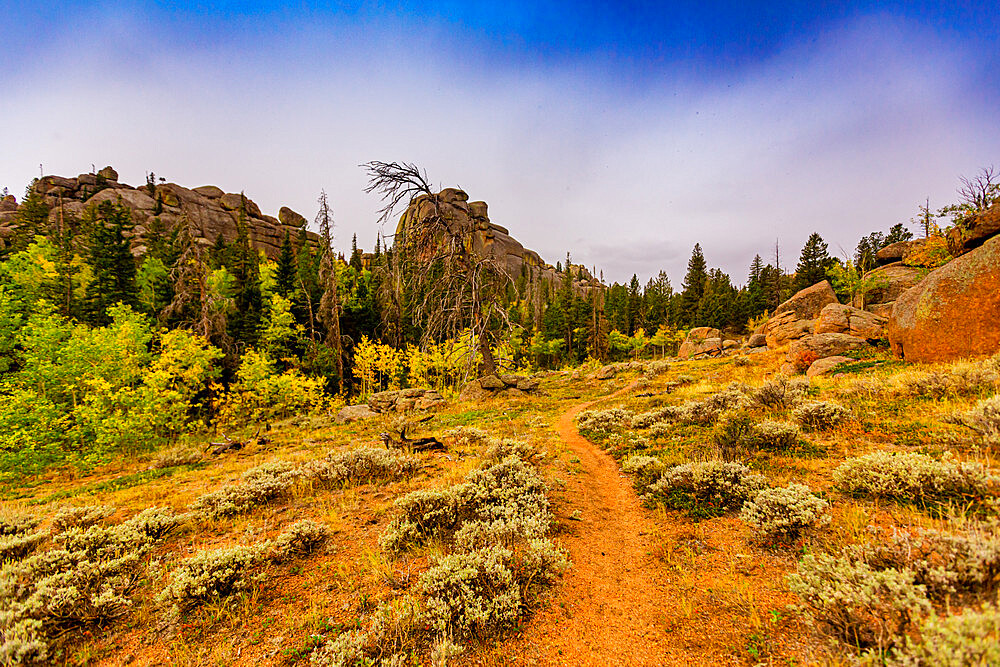 Curt Gowdy State Park nature landscapes, Wyoming, United States of America, North America