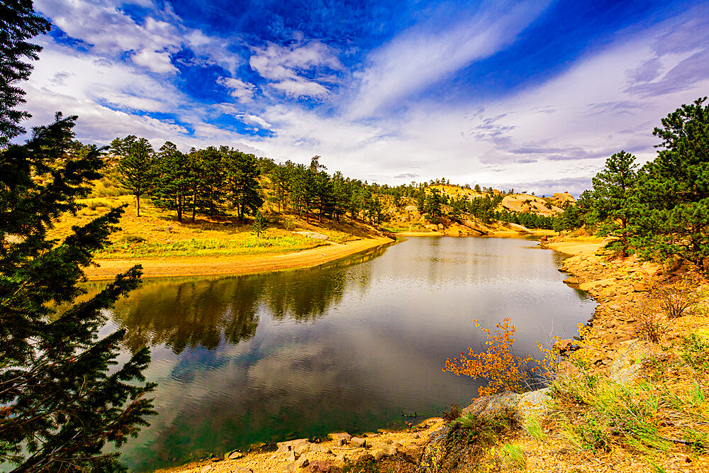 Curt Gowdy State Park nature landscapes, Wyoming, United States of America, North America