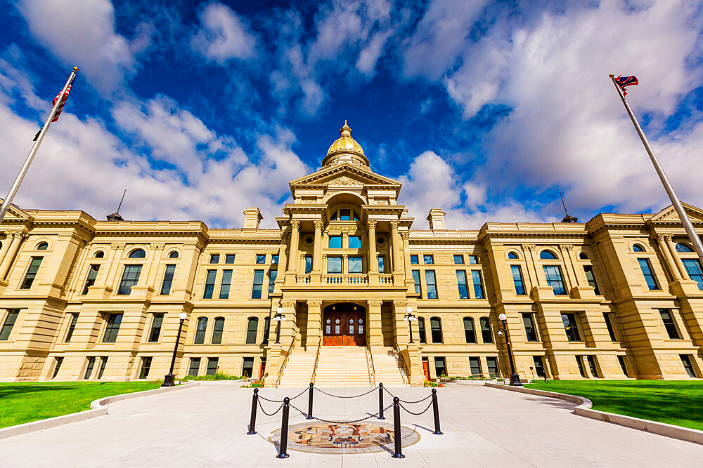 Wyoming State Capitol Building, Cheyenne, Wyoming, United States of America, North America