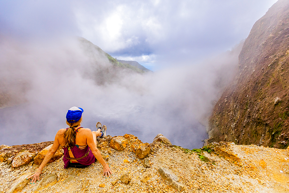 Boiling Lake Hike, Dominica, Windward Islands, West Indies, Caribbean, Central America