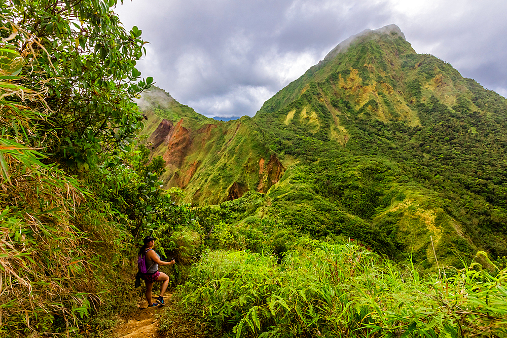 Boiling Lake Hike, Dominica, Windward Islands, West Indies, Caribbean, Central America