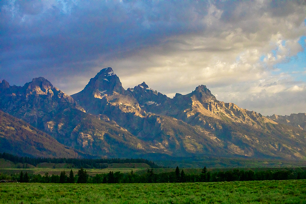 Grand Teton National Park mountains, Jackson, Wyoming, United States of America, North America