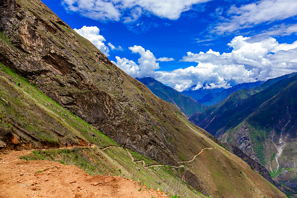 Scenery along the Choquequirao trail, Peru, South America