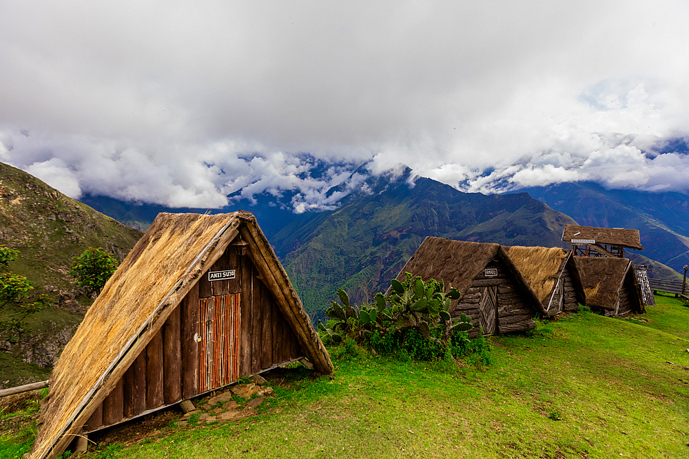 Camping at Choquequirao, Peru, South America