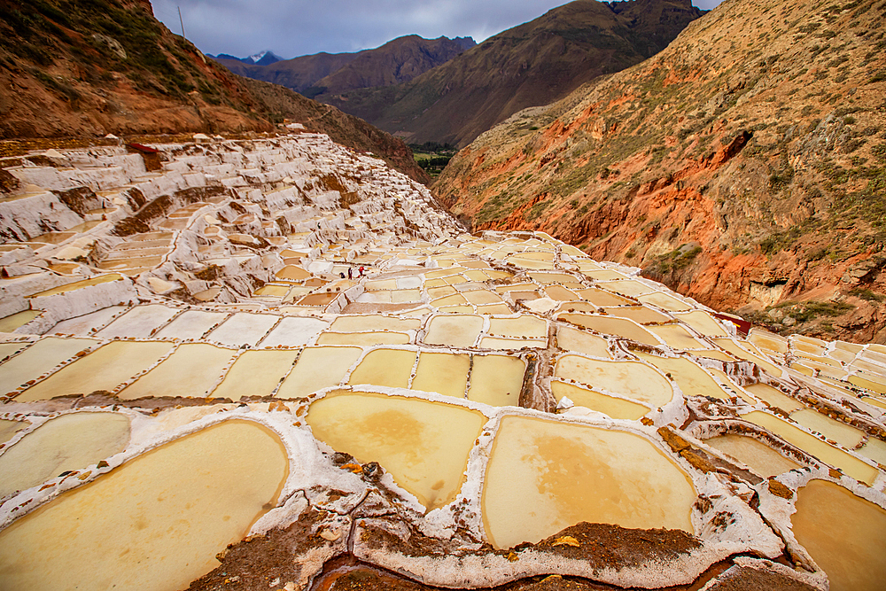 Maras Salt Mines (Salineras de Maras), Peru, South America