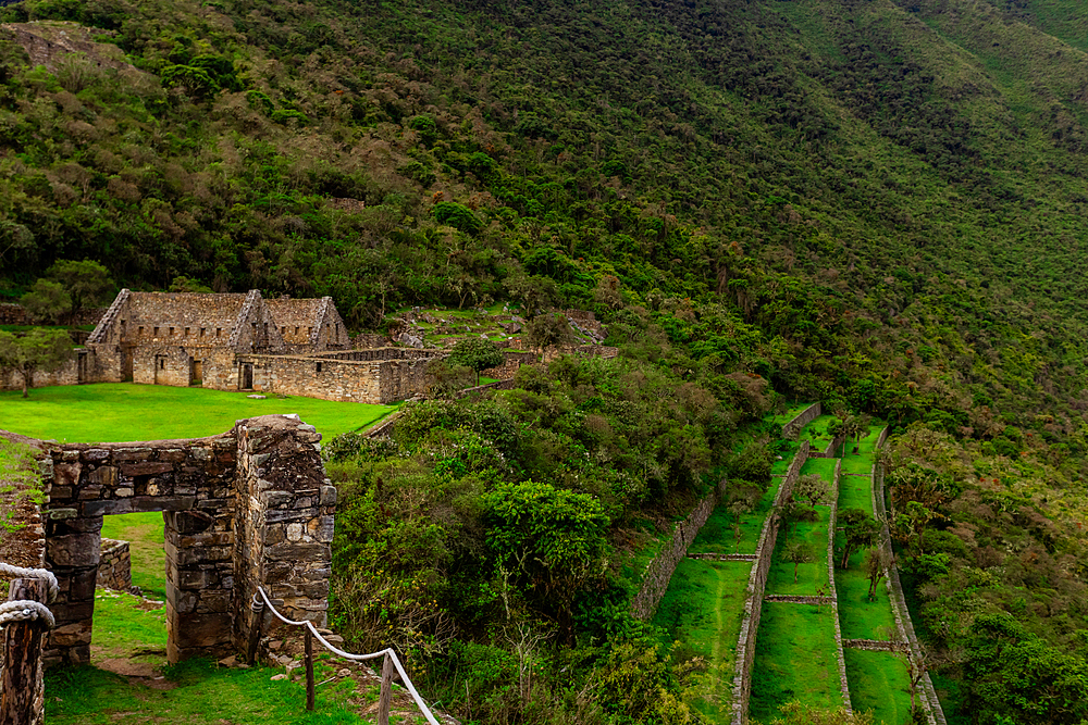 Choquequirao archaeological site, Peru, South America