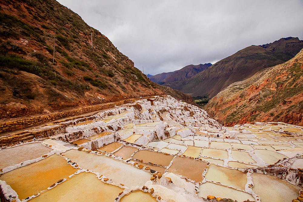 Maras Salt Mines (Salineras de Maras), Peru, South America