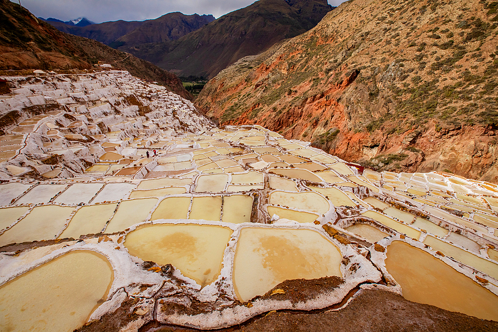 Maras Salt Mines (Salineras de Maras), Peru, South America