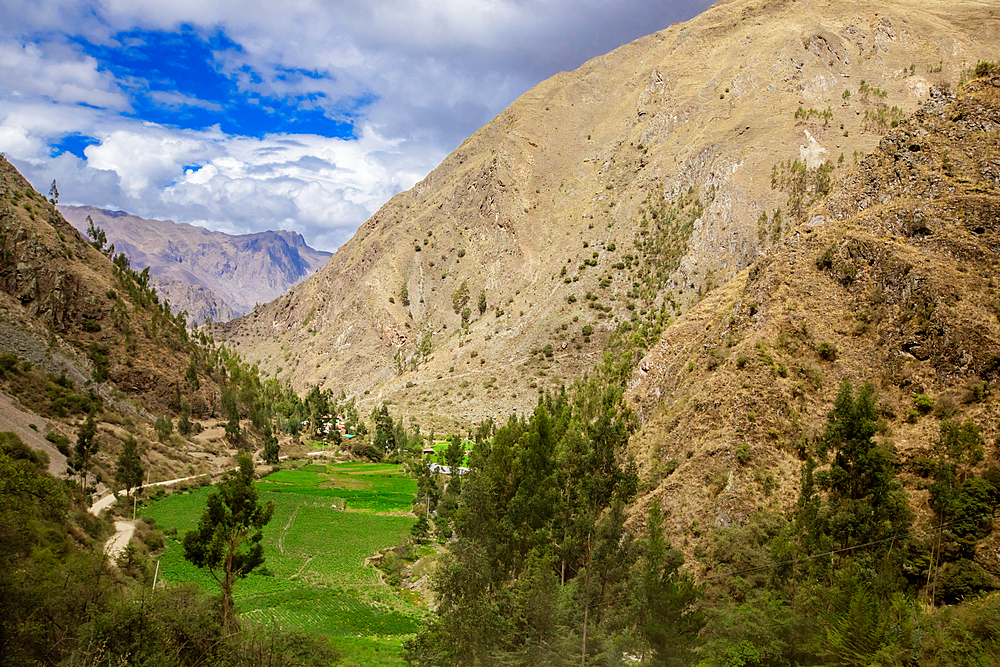 Views of Ollantaytambo, Peru, South America