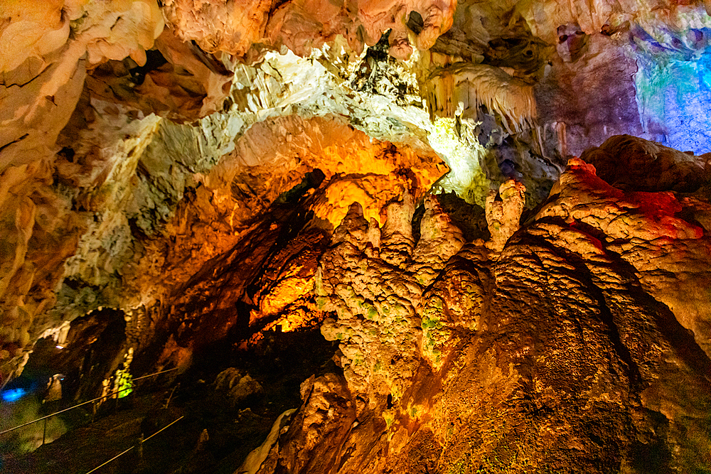 Vrelo Cave near Canyon Matka, Macedonia, Europe