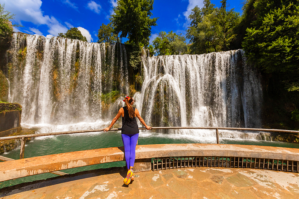 Pliva Waterfall, Jajce, Bosnia and Herzegovina, Europe