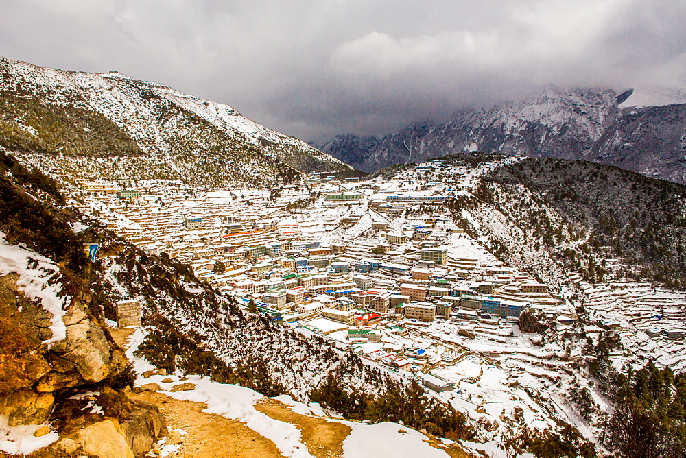 Basecamp, Mount Everest, Himalayas, Nepal, Asia