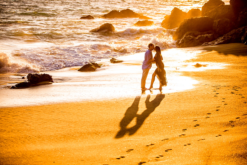 Young couple, Malibu, California, United States of America, North America