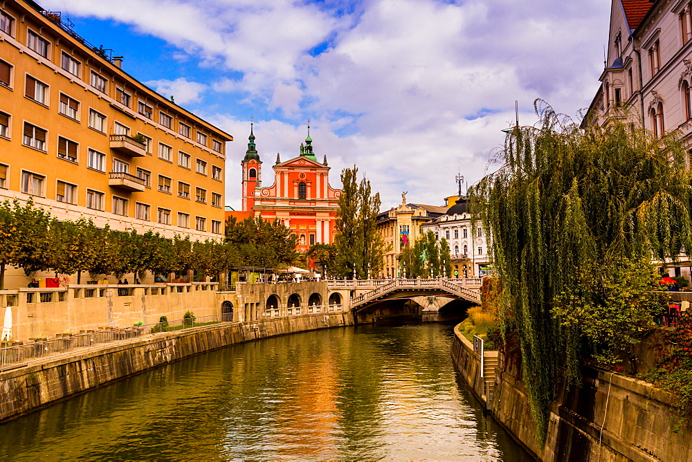 Ljubljana, the capital of Slovenia, Europe