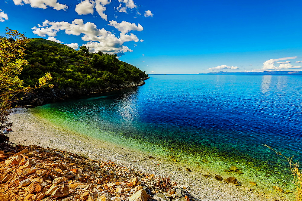 Racisce Beach on Korcula Island, Croatia, Europe