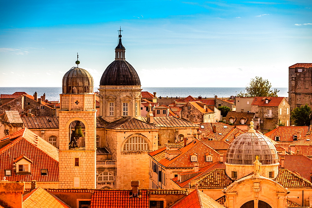 Scenic view of Dubrovnik, Croatia, Europe