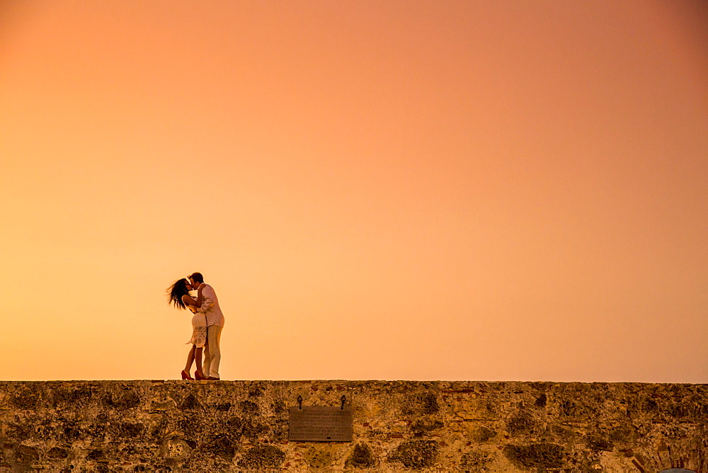 Married couple, Cartegena, Colombia, South America