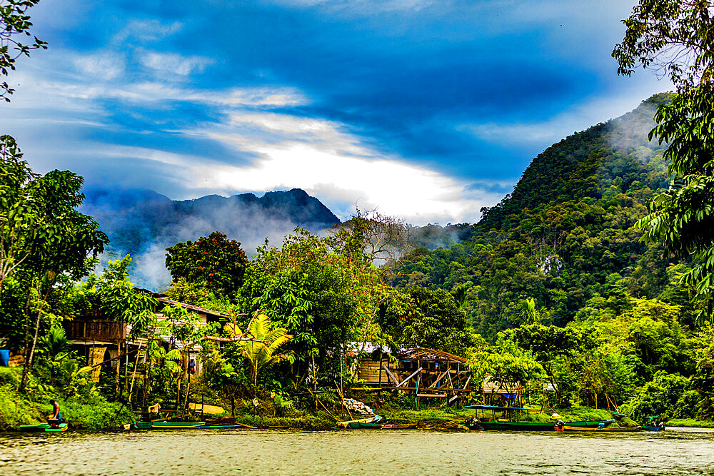 Scenics in Gunung Mulu National Park in Borneo, Malaysia, Southeast Asia, Asia