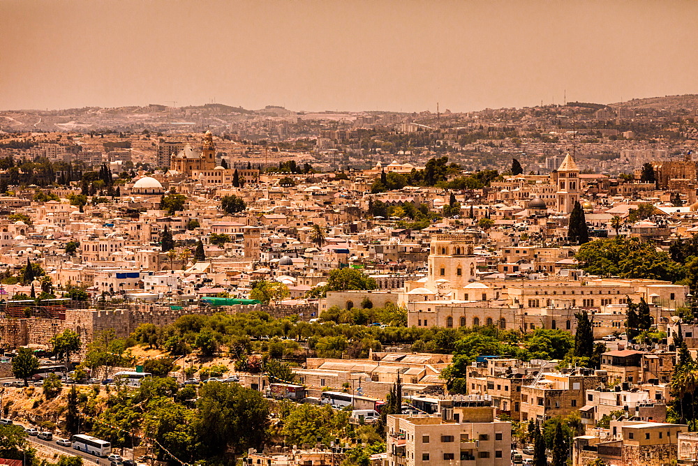 Scenic in Jerusalem, Israel, Middle East