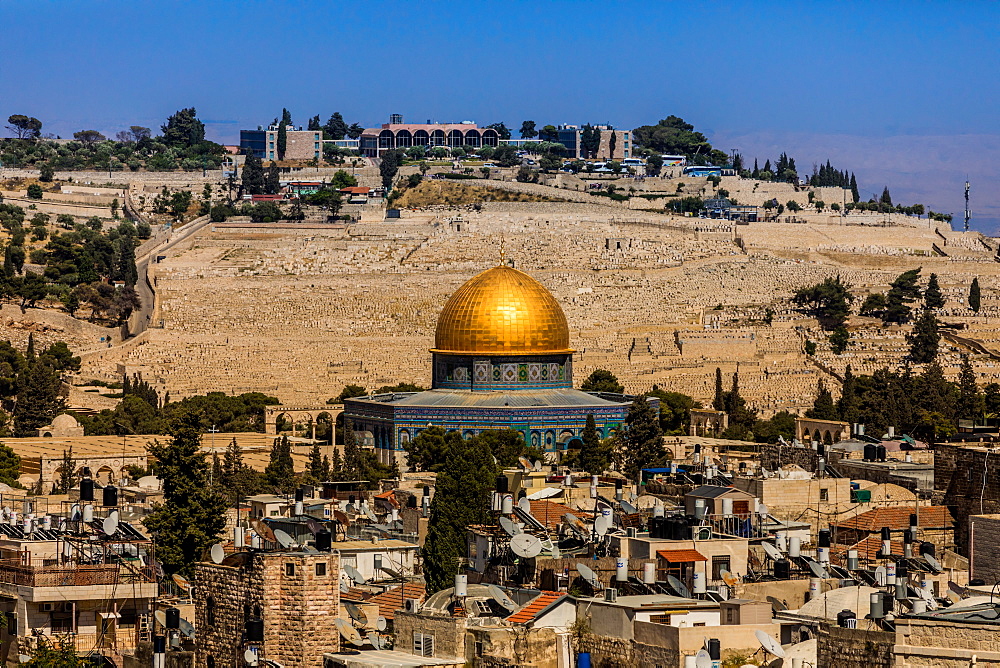 Dome of the Rock, UNESCO World Heritage Site, Jerusalem, Israel, Middle East