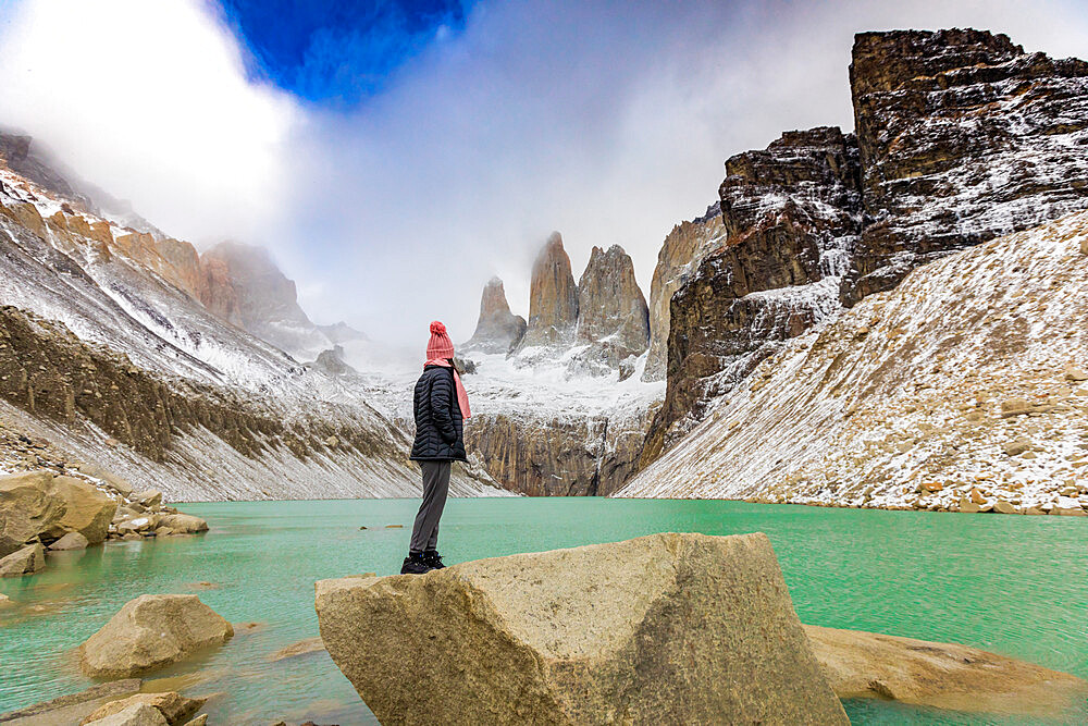 Stunning Glacial Lakes, Torres del Paine National Park, Chile, South America