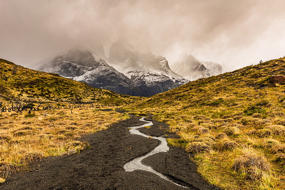 Stunning mountain scenery, Chile, South America